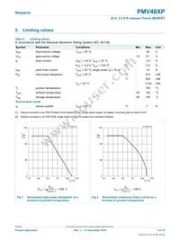 PMV48XP/MIR Datasheet Page 3