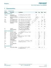 PMV48XP/MIR Datasheet Page 6