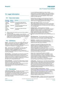 PMV50XPR Datasheet Page 13