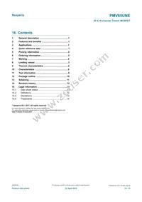 PMV65UNER Datasheet Page 15