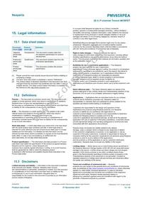 PMV65XPEAR Datasheet Page 14