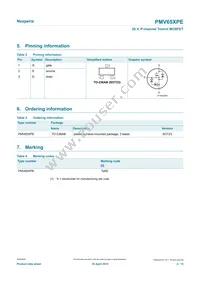 PMV65XPER Datasheet Page 2