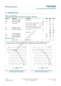 PMV90EN Datasheet Page 4