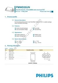 PMWD26UN Datasheet Cover