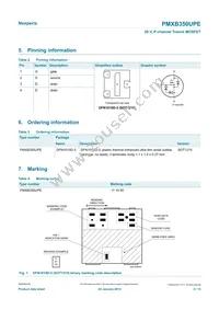 PMXB350UPEZ Datasheet Page 2