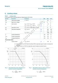 PMXB350UPEZ Datasheet Page 3