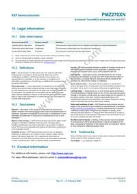 PMZ270XN Datasheet Page 13