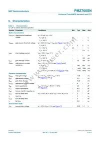 PMZ760SN Datasheet Page 6