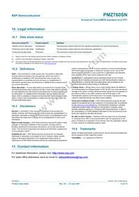 PMZ760SN Datasheet Page 13