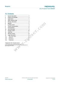 PMZ950UPELYL Datasheet Page 15