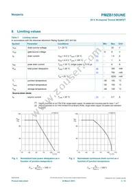 PMZB150UNEYL Datasheet Page 3