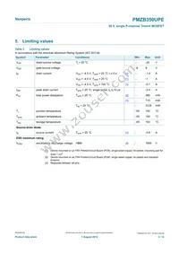 PMZB350UPE Datasheet Page 3