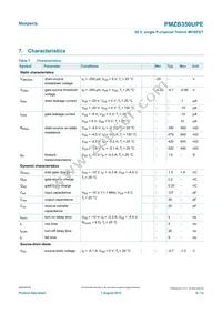 PMZB350UPE Datasheet Page 6