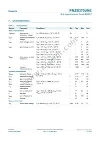 PMZB370UNE Datasheet Page 6