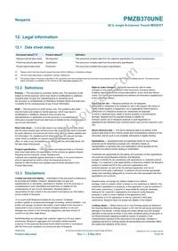 PMZB370UNE Datasheet Page 13