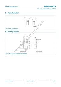 PMZB420UN Datasheet Page 11