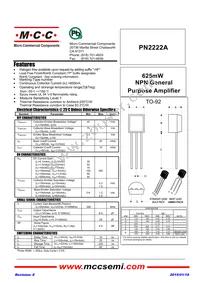 PN2222A-AP Datasheet Cover