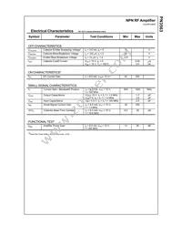PN3563_D75Z Datasheet Page 2