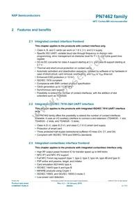 PN7412AUHN/C300Y Datasheet Page 3