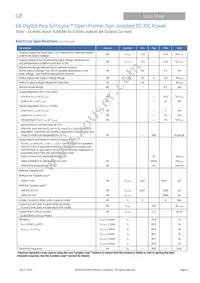 PNDT006A0X3-SRZ Datasheet Page 3