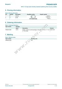 PNS40010ER Datasheet Page 2