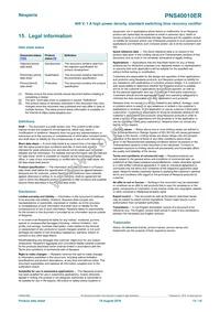 PNS40010ER Datasheet Page 13