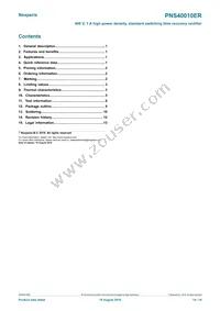 PNS40010ER Datasheet Page 14