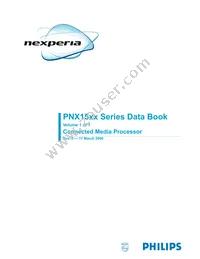 PNX1502E Datasheet Cover