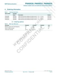 PNX9535E/V120 Datasheet Page 4