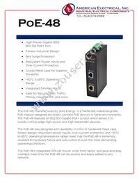 POE-48 Datasheet Cover