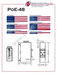 POE-48 Datasheet Page 2