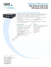 POE-4X48I-AFI Datasheet Cover