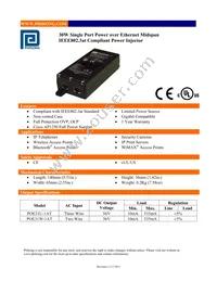 POE31W-1AT Datasheet Cover