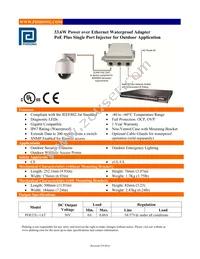 POE33S-1AT-N-R Datasheet Cover
