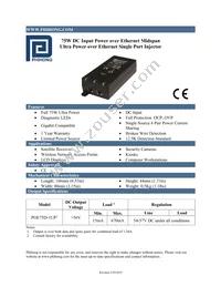 POE75D-1UP Datasheet Cover
