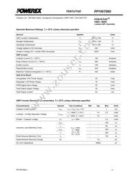 PP100T060 Datasheet Page 2