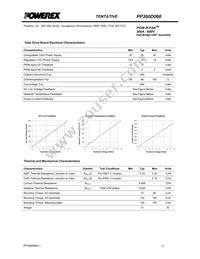 PP300D060 Datasheet Page 3