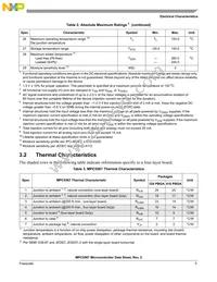 PPC5567MVR132 Datasheet Page 5