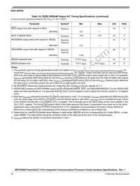 PPC8306SVMADDCA Datasheet Page 16