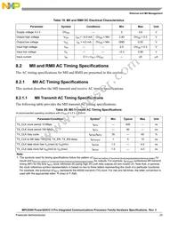 PPC8309VMAGDCA Datasheet Page 23