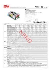 PPS-125-5 Datasheet Cover