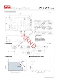 PPS-200-27 Datasheet Page 2
