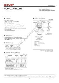 PQ070XH01ZPH Datasheet Cover