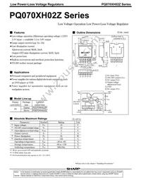 PQ070XH02ZZ Datasheet Cover