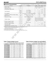 PQ1T301M2ZP Datasheet Page 2