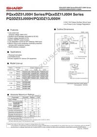 PQ3DZ13UJ00H Datasheet Cover