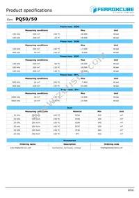 PQ50/50-3F4 Datasheet Page 2