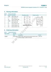 PQMB11Z Datasheet Page 2