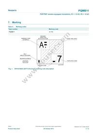 PQMB11Z Datasheet Page 3