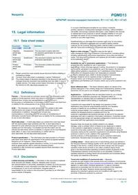 PQMD13Z Datasheet Page 15